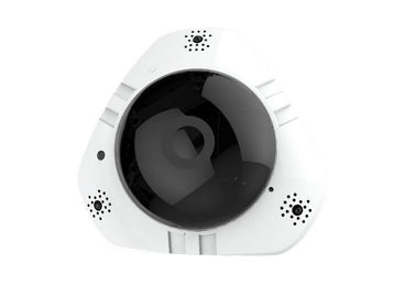 Камера слежения дома 360 панорамная Вифи, беспроводная камера слежения ИП с ночным видением