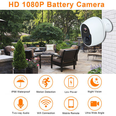 камера 1080P IP66 4G солнечная с водоустойчивой перезаряжаемые батареей