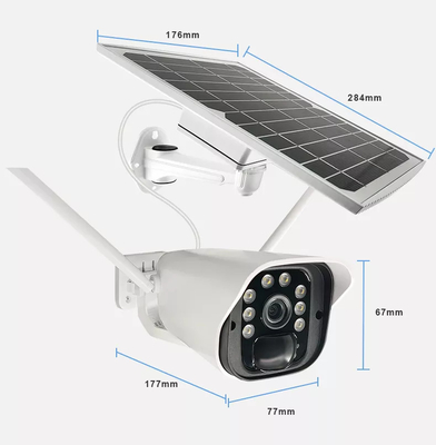 Беспроводное HD длинное с управляемыми батареей камерами слежения IP камеры CCTV PIR Wifi солнечными приведенными в действие на открытом воздухе домашними